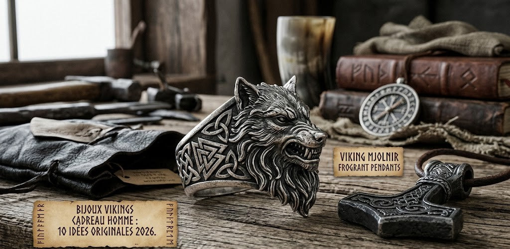 sélection de bijoux pour un cadeaux homme viking 2026