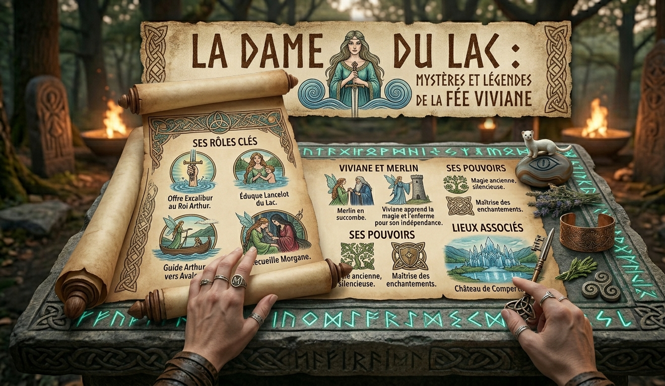 la dame du lac fee viviane