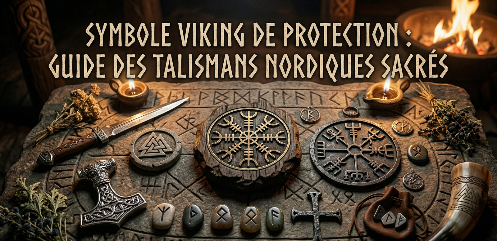 Les symboles de protection viking