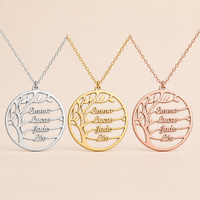 Thumbnail for Collier Arbre de Vie personnalisé en trois finitions