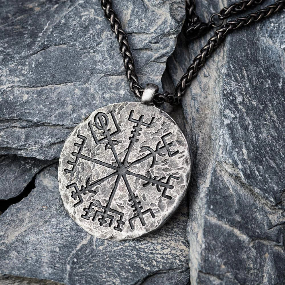 Vegvisir Stone Necklace