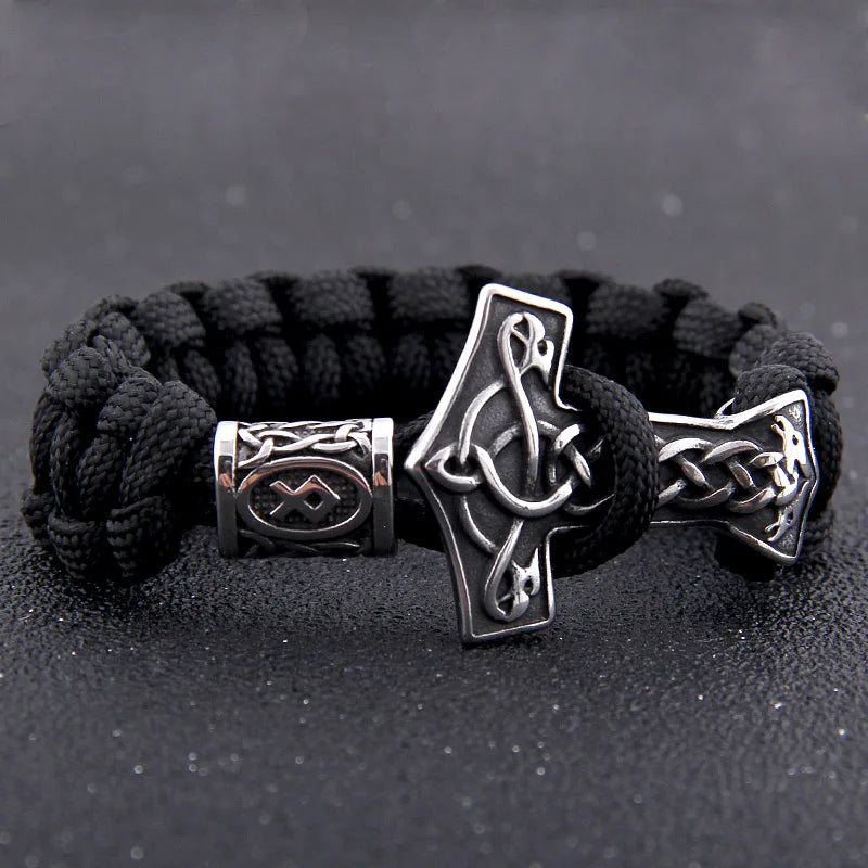 Viking Thor's Hammer Bracelet