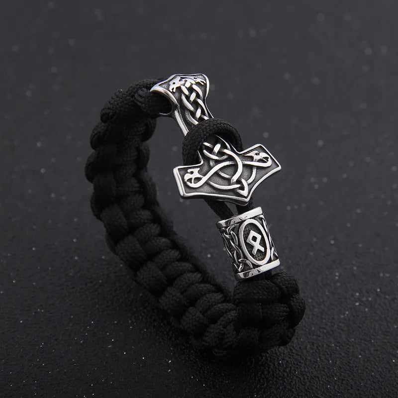 Viking Thor's Hammer Bracelet