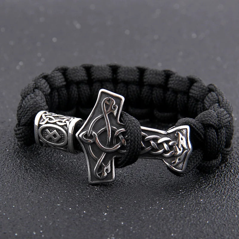 Viking Thor's Hammer Bracelet
