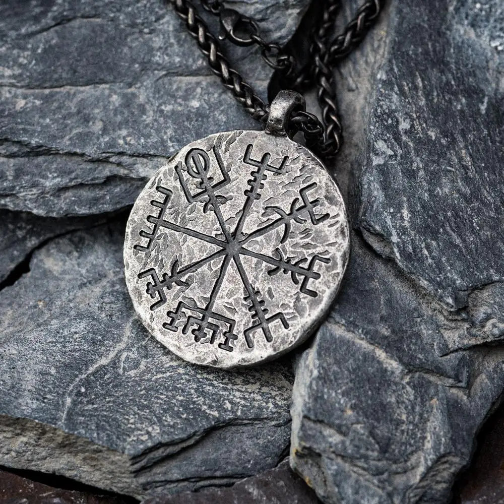 Vegvisir Stone Necklace