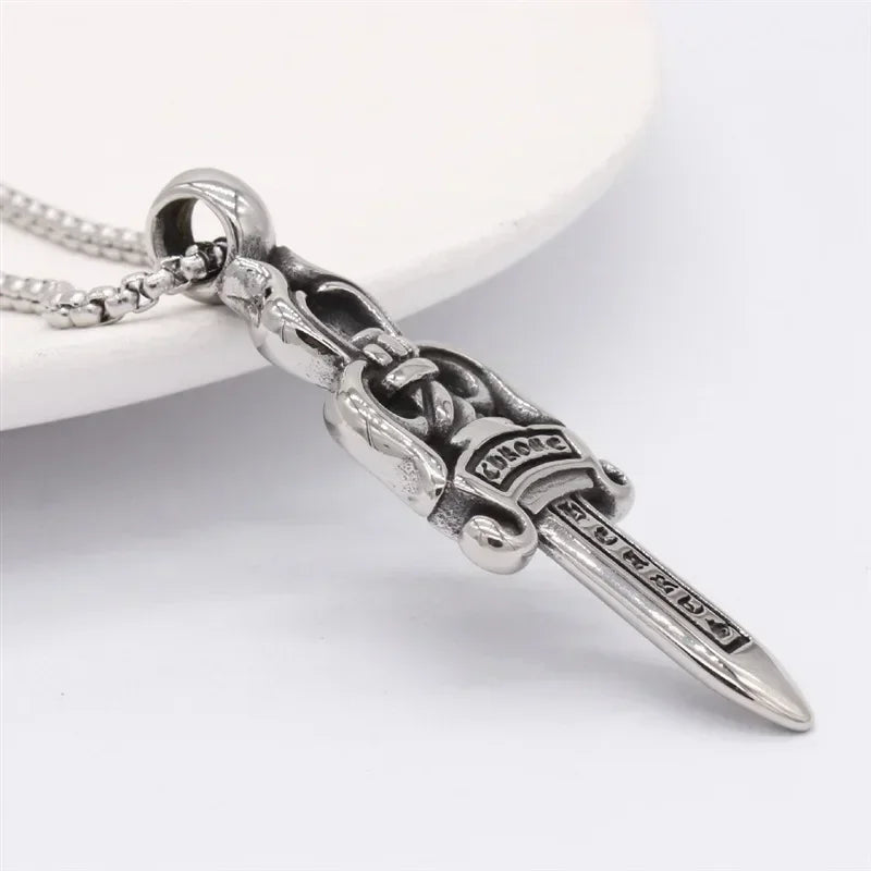 Collier Épée Runique Viking