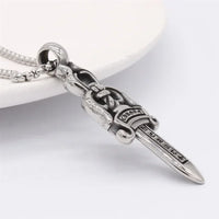 Thumbnail for Collier Épée Runique Viking