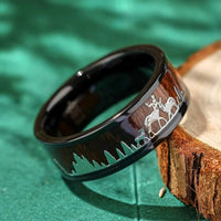 Thumbnail for bague tête de cerf 