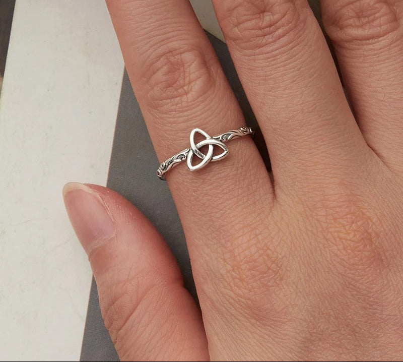 bague celtique en argent