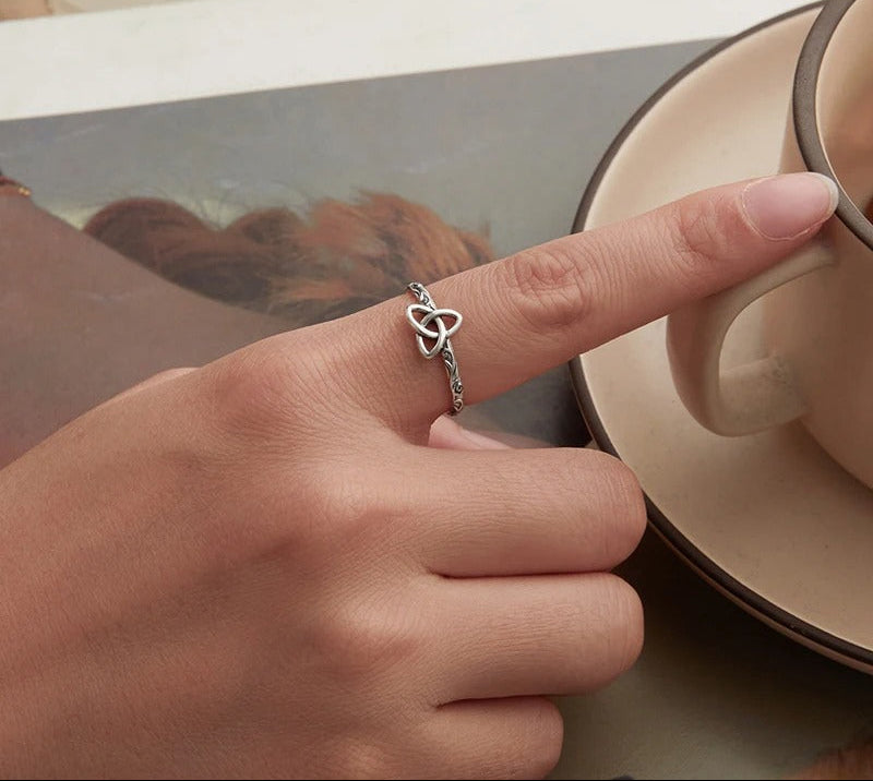bague celtique argent