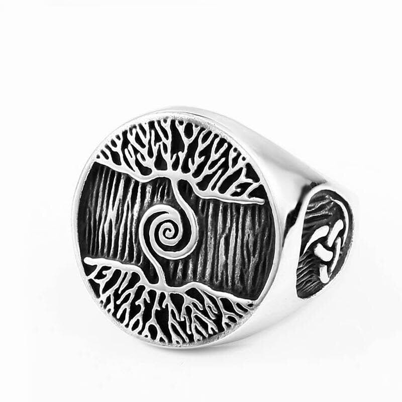 Bague homme arbre de vie