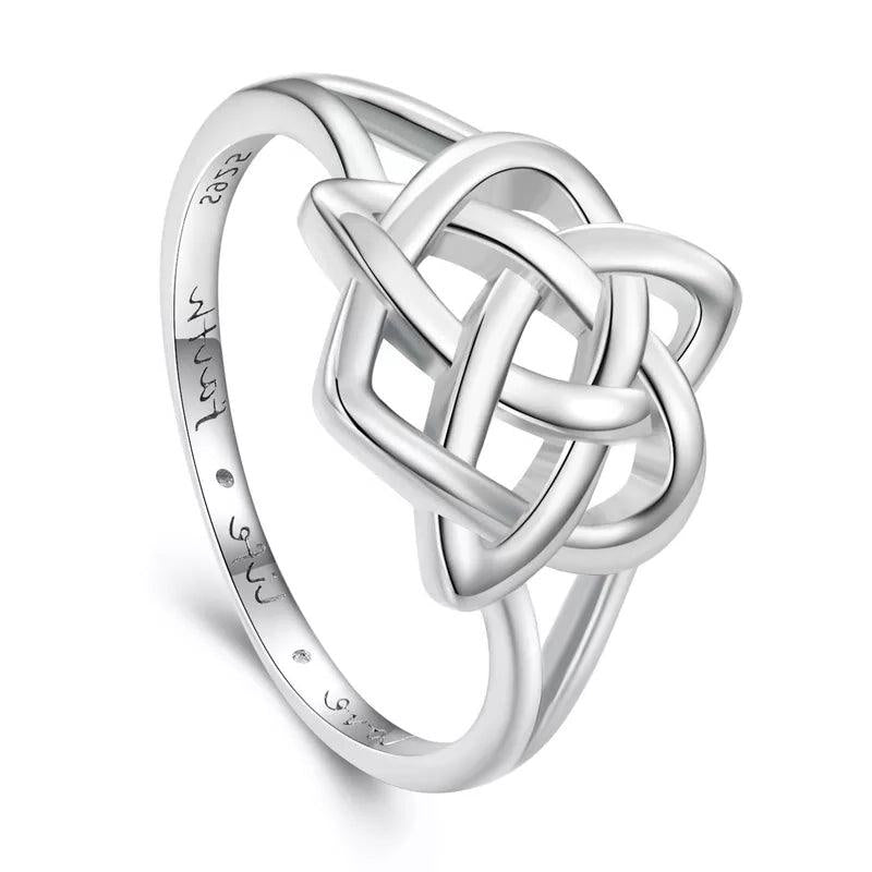 Bague Triquetra Étoile - Univers Celtique