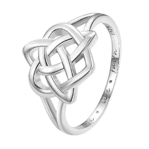 Bague Triquetra Étoile - Univers Celtique